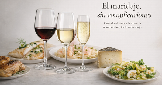 Guía de maridaje de vino para principiantes con consejos para combinar vino y comida