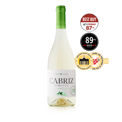 Vino Blanco de Dao, Portugal Cabriz Colheita Selecionada con medallas
